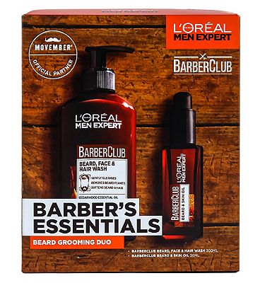 L'Oreal Paris Men Expert Barber's Essentials Beard Grooming Duo Set for him