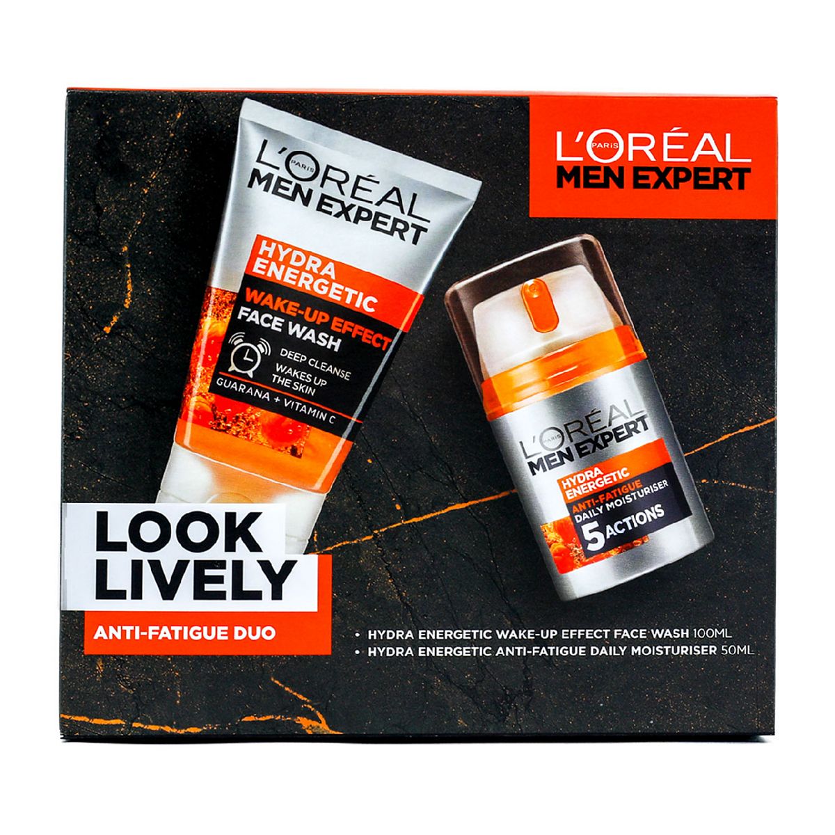 L'Oreal Men Expert L'oreal Paris Men Expert Look Lively Anti-Fatigue Duo Giftset For Him