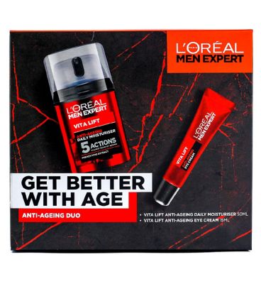 L'Oreal Paris Men Expert Get Better With Age Anti-Ageing Duo Giftset for him