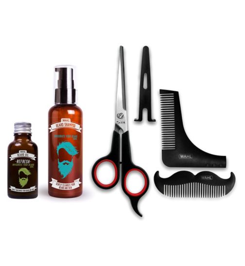 Wahl beard grooming essentials gift set