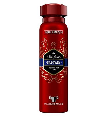 Old Spice Captain Deodorant Body Spray For Men 150ml