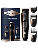 King C. Gillette Cordless Beard Trimmer Hair Clipper Kit with 3 Interchangeable Combs