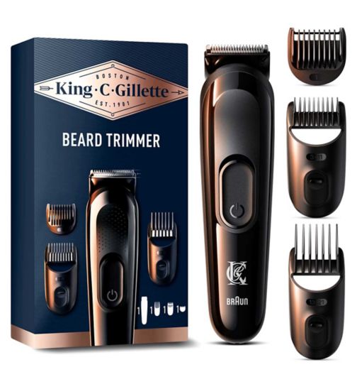 King C Gillette Facial Hair Trimmer - Boots