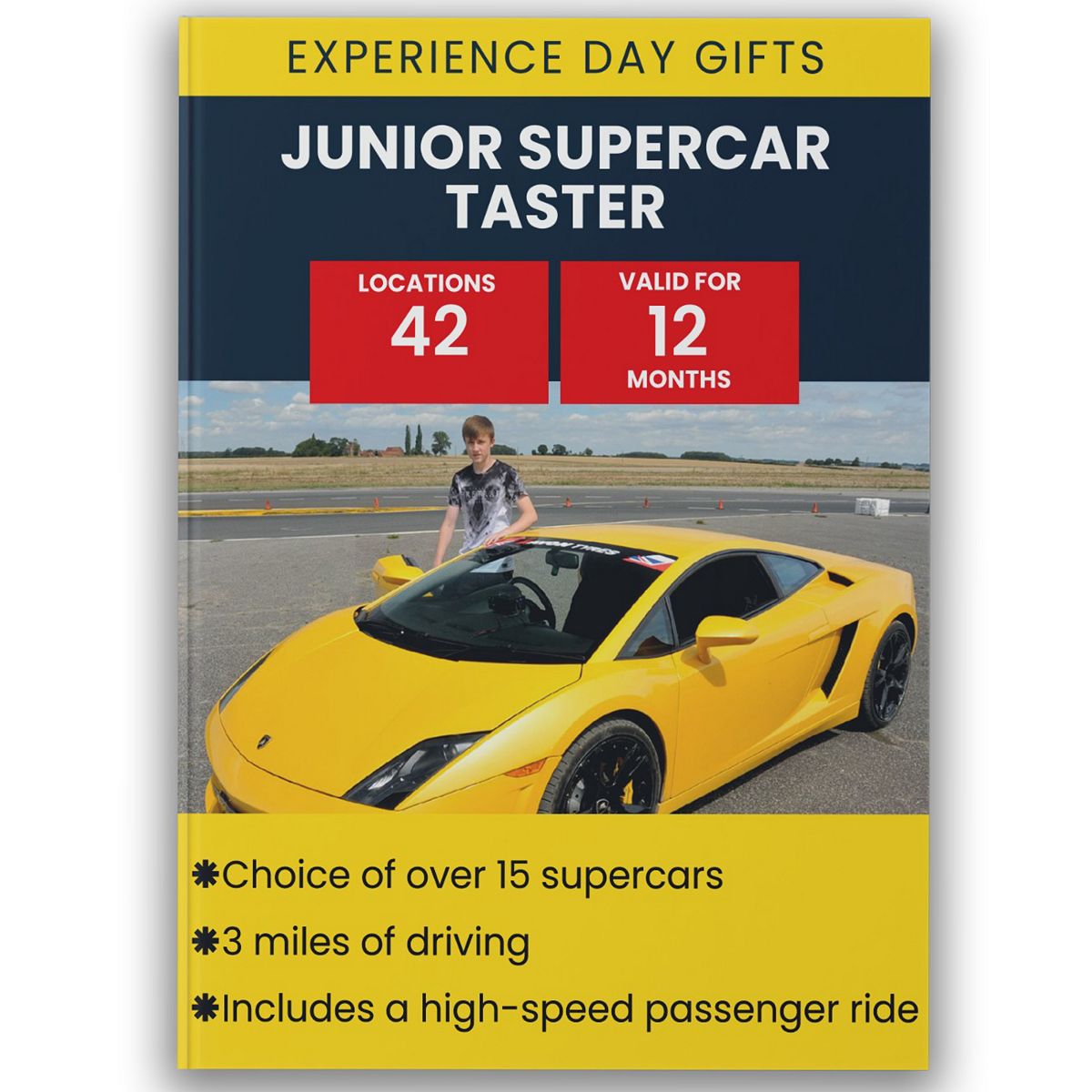 Activity Superstore Junior Supercar Taster Driving Experience