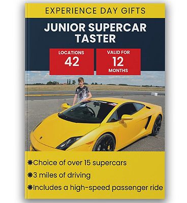 Activity Superstore Junior Supercar Taster Driving Experience