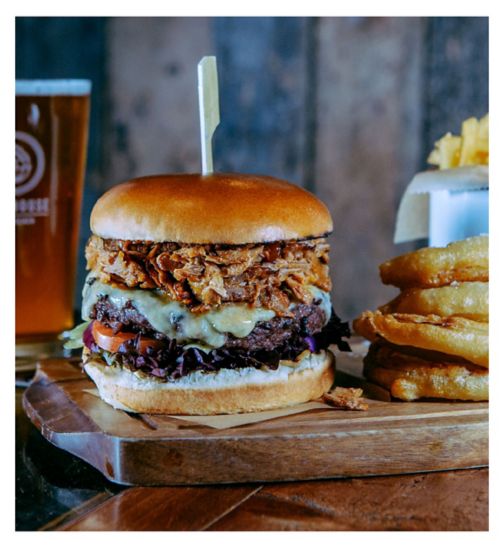 Activity Superstore Gourmet Burger Meal and Craft Beer for Two Gift Experience