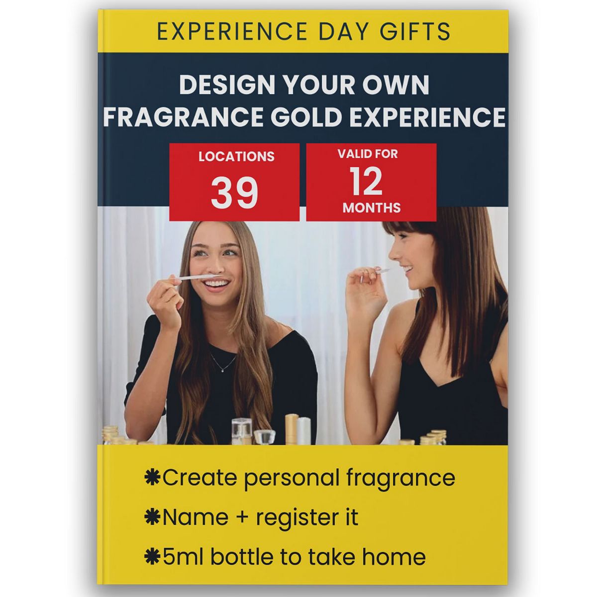 Activity Superstore Design Your Own Fragrance Gold Experience