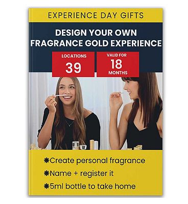 Activity Superstore Design Your Own Fragrance Gold Experience
