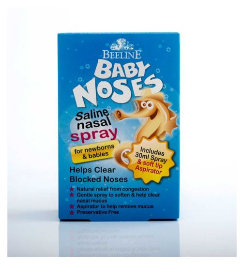 Beeline Baby Noses Spray and Aspirator 30ml