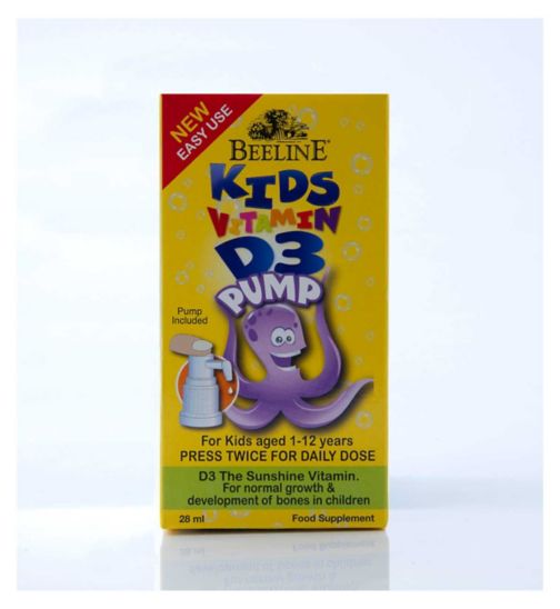 Beeline Kids Vitamin D3 Pump 28ml
