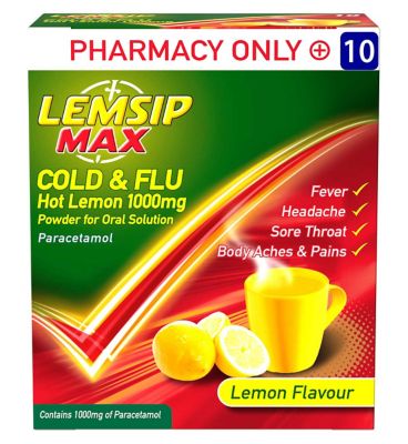 Lemsip Cold & Flu Remedies Boots Ireland