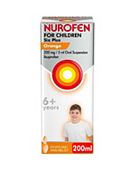Nurofen for Children 6+ orange 200mg/5ml oral suspension 200ml