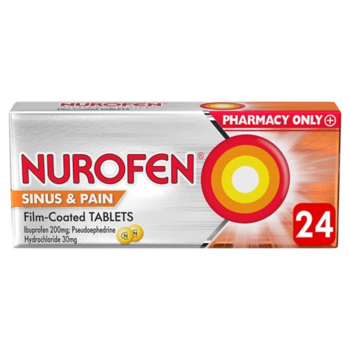 Nurofen Sinus and Pain 24 Tablets