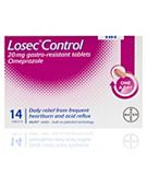 Losec Control Heartburn Relief Tablets 14s