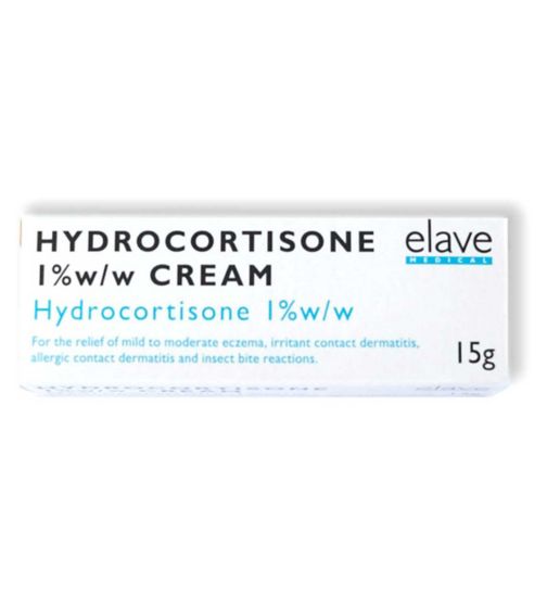 Elave Hydrocortisone 1% w/w Cream 15g