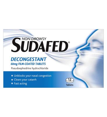 Sudafed Nasal Sprays & Decongestant Tablets Boots Ireland