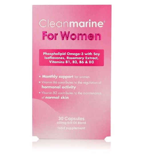 Cleanmarine Krill Oil For Women 60 Capsules