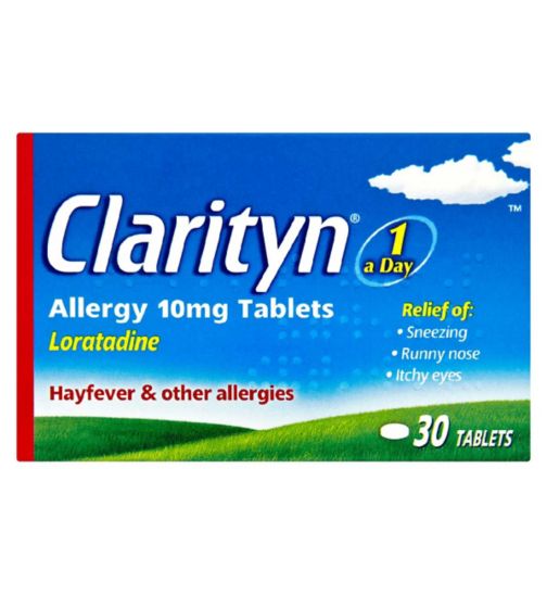 Clarityn Allergy 10mg 30 Tablets