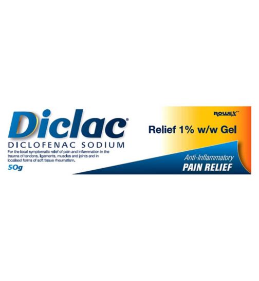 Diclac Relief Gel 1% 50g