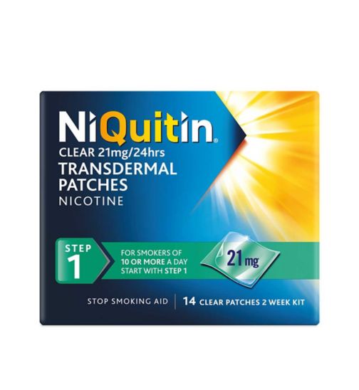 Niquitin Clear 21mg Nicotine Transdermal 14 Patches