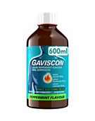 Gaviscon Liquid Peppermint Flavour Oral Suspension 600ml