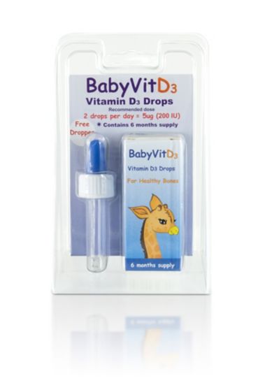 BabyVitD3 Vitamin D3 Drops 10.7ml