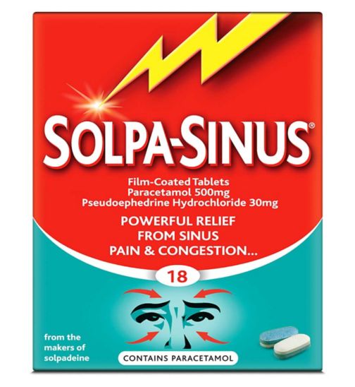 Solpa-Sinus Film Coated 18 Tablets