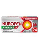 Nurofen Express 200mg Ibuprofen 24 Tablets