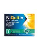 Niquitin Clear 21mg Nicotine Transdermal 7 Patches