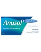 Anusol 24 Suppositories