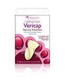 Carnation Vericap Verruca Treatment 4 Medicated Plasters