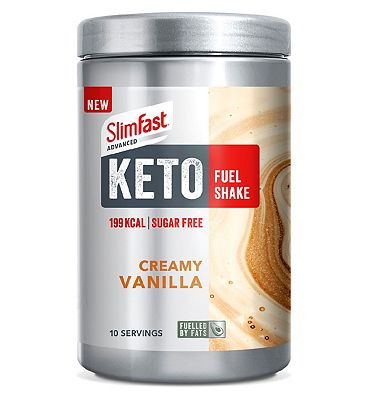 SlimFast Keto Fuel Shake Creamy Vanilla - 320g