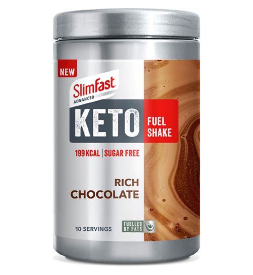 SlimFast Keto Fuel Shake Rich Chocolate - 350g