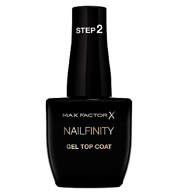 Max Factor Nailfinity Gel Nail Polish The Finale Top Coat 12g