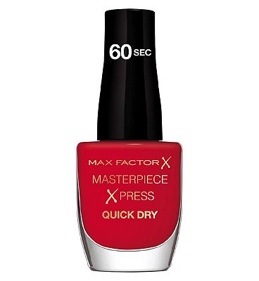 Max Factor Masterpiece Xpress Nail Polish She's Reddy 12g