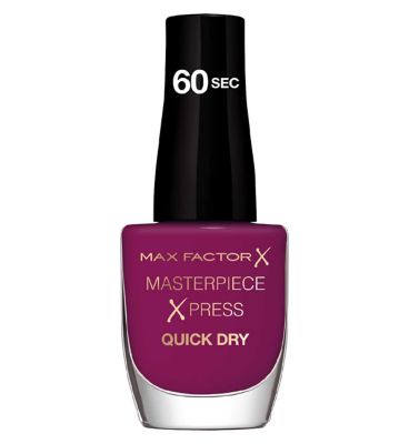 Max Factor Masterpiece Xpress Nail Polish Pretty as a Plum 12g