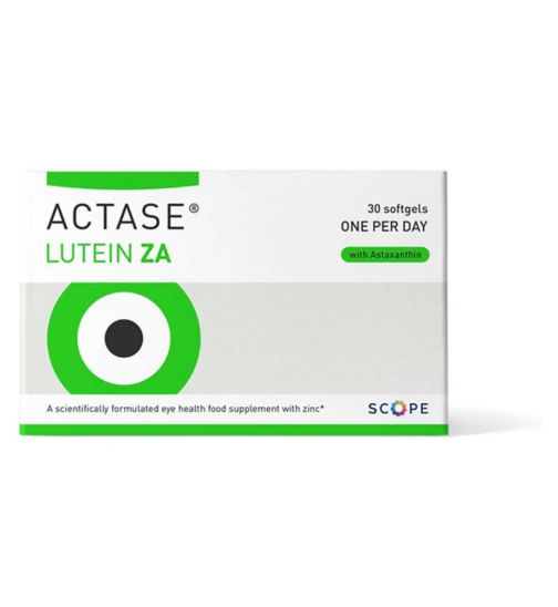 Actase Lutein ZA Food Supplement - 30 Softgel Capsules