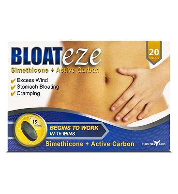 Bloateze 50mg Tablets - 20 Tablets