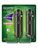 Nicorette QuickMist 1 mg/Spray Solution Nicotine Cool Berry Flavour Duo Pack 2x150 Sprays