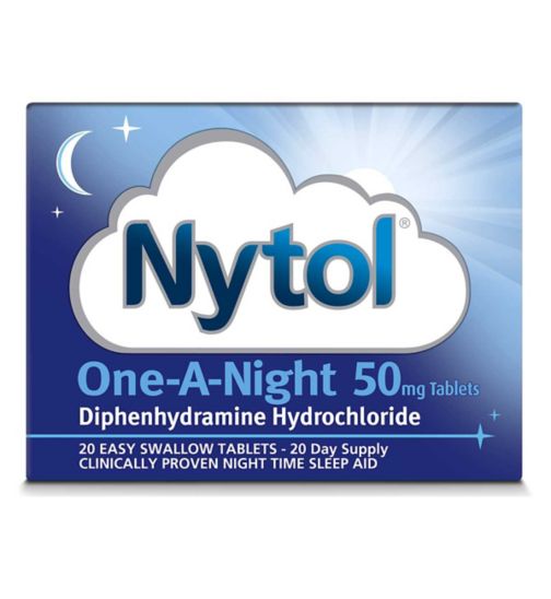 Nytol One A Night Capsules 50mg 20 Tablets