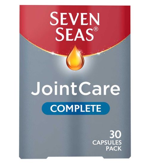 Seven Seas JointCare Complete Glucosamine, Omega-3 & Calcium 30 Capsules