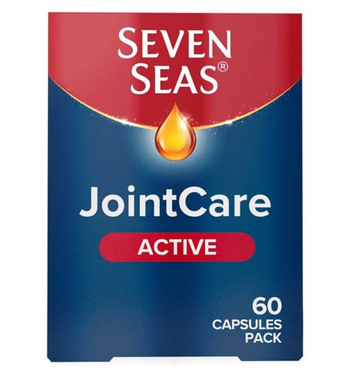 Seven Seas JointCare Active Glucosamine, Omega-3 & Chondroitin 60 Capsules