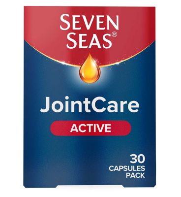 Seven Seas Jointcare Active Glucosamine Omega 3 Chondroitin 30 Capsules