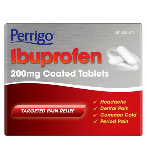 Perrigo Ibuprofen 200mg 24 tablets