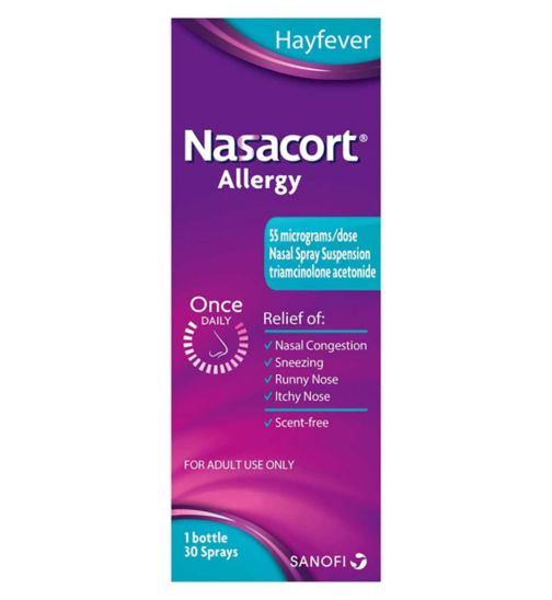 Nasacort Allergy 55 Micrograms/Dose Nasal Spray Suspension 30 Sprays