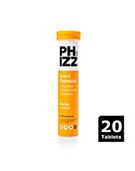 Phizz Orange 3-in-1 Hydration, Electrolytes and Vitamins Effervescent Tablets - 20 Tablets