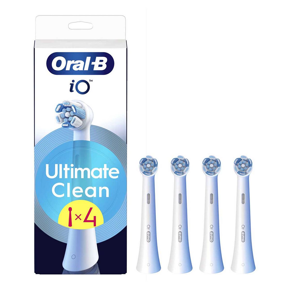 Oral B Oral-B Io Ultimate Clean Toothbrush Heads 4 Pack