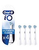 Oral-B iO™ Ultimate Clean White Replacement Electric Toothbrush Heads 4 Pack