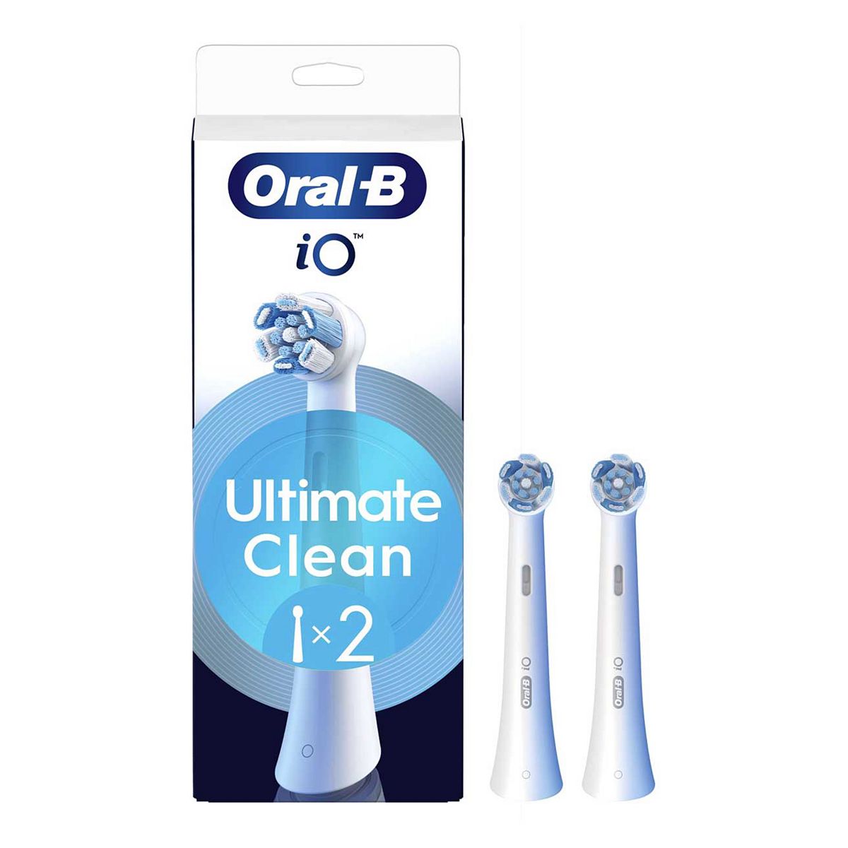Oral B Oral-B Io Ultimate Clean Toothbrush Heads 2 Pack