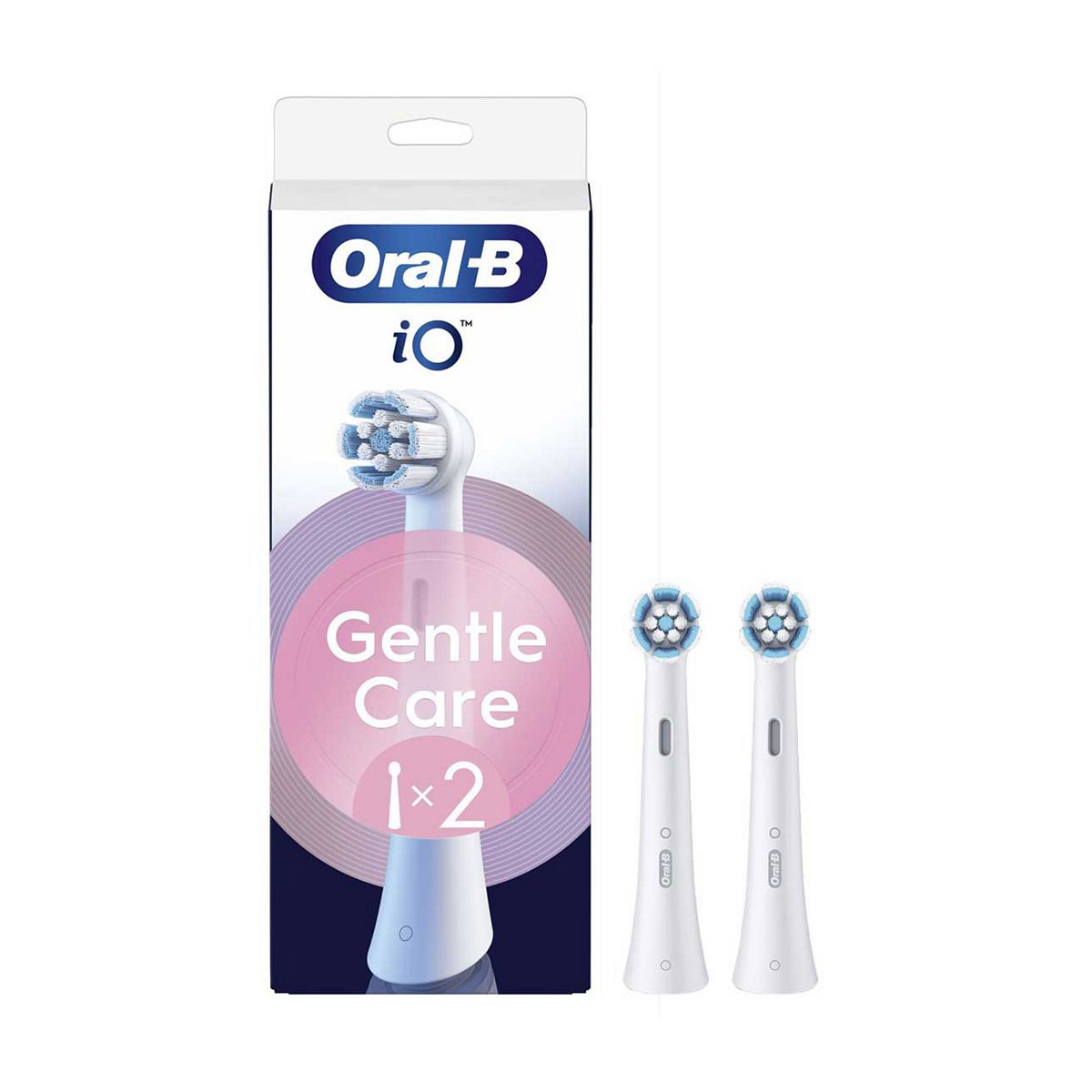 Oral B Io Gentle Care Toothbrush Heads - 2 Pack